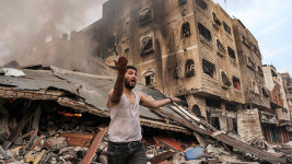 가자지구 전면봉쇄 비판론 확산‥국제법 지켜야