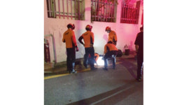 부산 영도구서 50대 여성 하수구에 빠져 중상