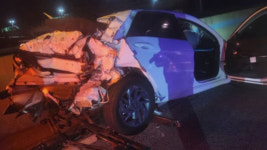 영동고속도로 덕평IC서 사고 수습 중 화물차 2차 추돌‥3명 부상