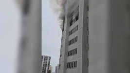 서울 강서구 15층 아파트 화재로 2명 부상‥45명 대피