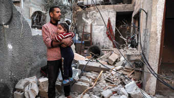 이스라엘, 가자지구 민간인 마지막 피난처 '라파' 공습‥