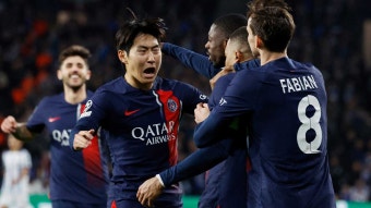 PSG, 이강인 결장에도 스타드 브리오신 7-0 대파하고 4강행 질주