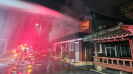 강원 횡성 공근면 마을회관서 화재‥인명피해 없어