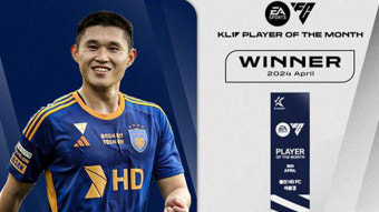 프로축구 이동경, 2회 연속 K리그 이달의 선수상 수상‥역대 두번째