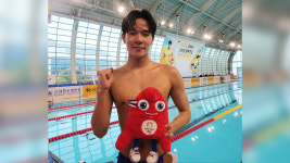 김민섭, 세계기록보유자 제치고 마레 노스트럼 접영 200ｍ 우승