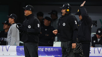 KBO, 내일(18일)부터 주루 방해도 '비디오 판독' 대상에 추가