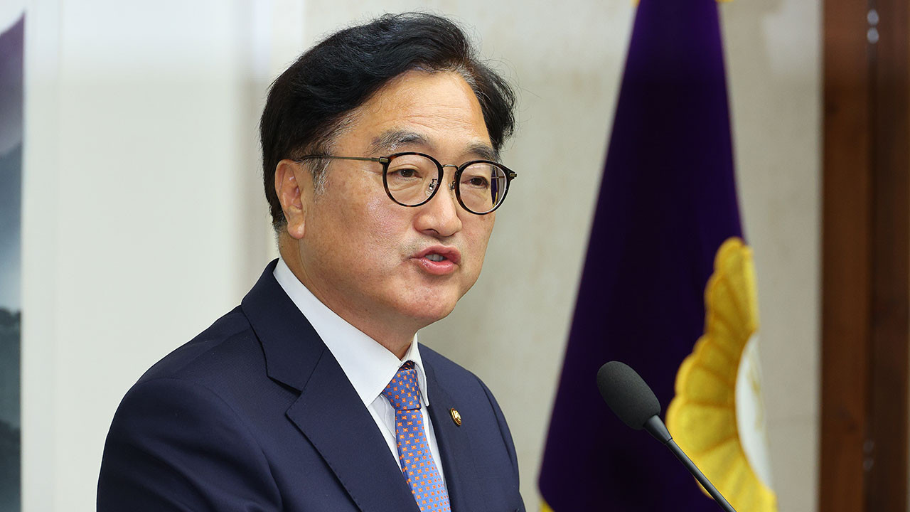 우원식 국회의장, 윤석열 대통령에게 개헌 대화 공식 제안 및 방송 4법 재검토 요청