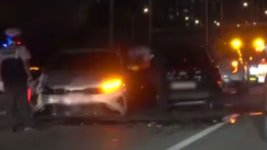 영동대교 인근 강변북로 구리방향 승용차 3대 추돌..다친 사람 없어