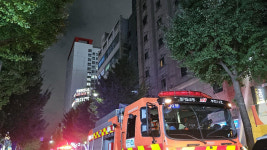 경기 부천 호텔에서 불‥투숙객 2명 심정지·5명 부상