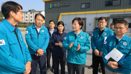 송미령 장관 산란계 농장, 방역 수칙 철저히 준수해야