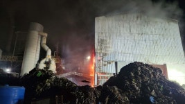 화성 자원순환시설 소각장 불 8시간 20분 만에 초진‥인명피해 없어