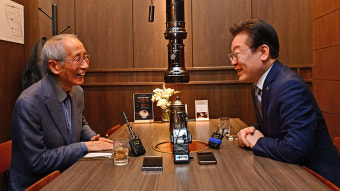 윤여준, 이재명 만나 