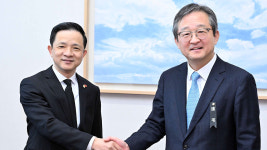 신임 주한중국대사 권한대행에 신임장 제출‥공식 외교 시작