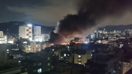 서울 중랑구 차량정비센터에 불‥인명피해 없어