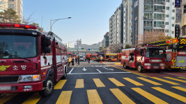 서울 광진구 지하주차장서 하이브리드 차량 충전 중 연기 발생