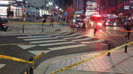 부평역 앞 폭 10cm 땅 꺼짐‥인천시, 정밀 안전진단 실시