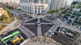 서울시, 보행자 교통 편의 위해 대각선 횡단보도 확충