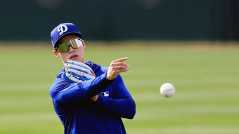 다저스 김혜성, 대수비로 MLB 데뷔전‥28번째 '코리안 빅리거'