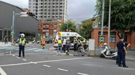 대만서 노인이 몰던 차량 초등학교 인근 돌진‥15명 사상