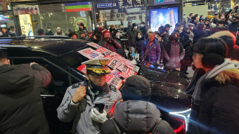 '서부지법 폭동' 공수처 차량 막아선 8명 보석으로 풀려나 재판