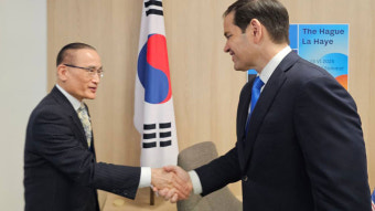 위성락 안보실장, 나토서 미 국무장관 면담‥