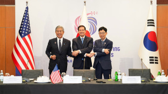 이재명 정부 첫 한미일 외교장관회의‥북한 문제 등 논의