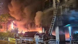 [속보] 경기 광명 아파트 주차장 화재 대응 2단계‥심정지 3명 등 중상 5명