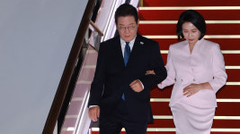 순방 마친 이재명 대통령 