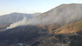 전북 남원시 산불 6시간 반 만에 주불 진화