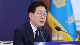 이 대통령 지지율 46.5%‥6주 연속 하락