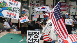 '개표소 봉쇄 시위' 폭행·업무방해 등 83건 접수‥176명 수사 중