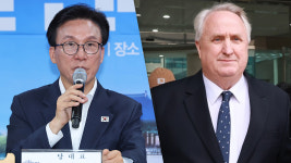 김민석, 이 대통령에 