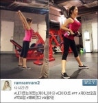 박보람 32kg 감량, 인스타그램에 운동사진 공개..철저한 식단과 운동으로 관리
