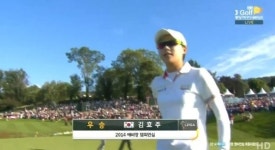 19세 김효주 우승, 에비앙 챔피언십 우승상금 5억원 수령 “어머니 백 사드리겠다”