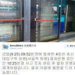 4호선 이수역(총신대입구역), 사망사고로 지연 운행…사고 원인이...충격