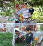 슈퍼맨이 돌아왔다 서언-서준,  고구마 캐고~ 쌈 뜯고. 농장체험즐겨~