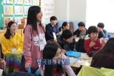 상월초교, 참여형 인성교육 깨알감사 진행