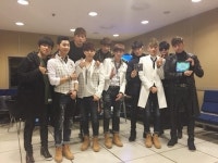 그룹 에이블-신화, 대기실 인증샷 공개 유쾌한 선배님들 감사