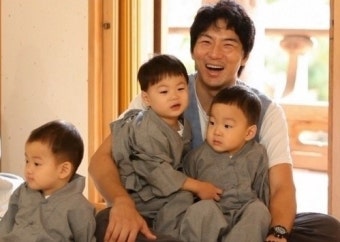 정승연 판사, 송일국 