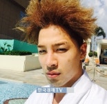 태양, 파격적 폭탄 헤어 시선집중...헉!