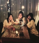 S.E.S 바다-유진-슈, 생일 맞이 회동...변치 않는 외모 눈길