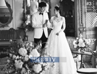 임요환-김가연, 웨딩 화보 공개...“행복 하다고 전해라”