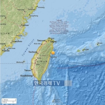 대만 지진, 화리엔 북동쪽 규모 5.3…일본 이어 '불의 고리' 또 꿈틀