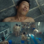 영화 럭키 500만…유해진, 비하인드 눈길 목욕탕 신 사실 내가 아니다