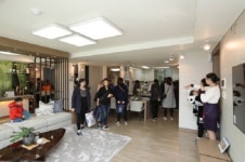 반도건설 울산 송정지구 유보라 아이비파크 모델하우스 방문객 몰려