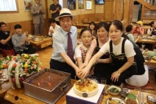 참이맛 감자탕 행신점, 16주년 맞이하여 회장과의 훈훈한 점심만찬