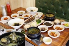 부산 미역국 맛집 3대천왕 동래 사직동 초록담 미역 가자미 미역국과 해조류 비빔밥 의 건강한 한끼