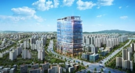 넉넉한 주차공간 돋보이는 안성 아양지구 아너스퀘어 상가