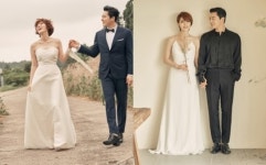 거미♥조정석 결혼, 언약식으로 부부됐다…제주도 웨딩사진 공개 