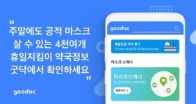 주말에도 마스크 살 수 있는 4천여 개 휴일지킴이약국 정보… 굿닥서 찾으세요